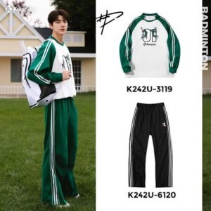 Áo nỉ sweater dài tay cầu lông Kumpoo K01 chính hãng