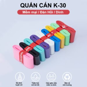 Quấn cán vợt cầu lông Kumpoo 9 miếng mềm mại, thấm hút mồ hôi
