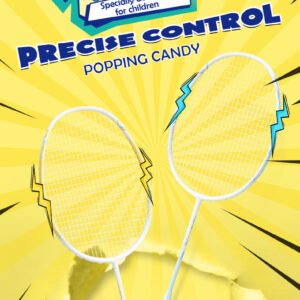Vợt đôi trẻ em Kumpoo Popping Candy chính hãng, dài 58cm phù hợp bé <12 tuổi