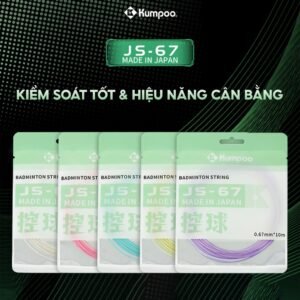 Dây cước cầu lông Kumpoo JS-67 chính hãng 0.67 mm