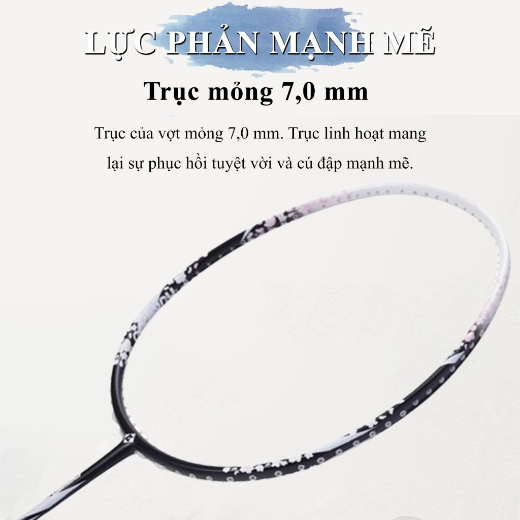 Vợt cầu lông Kumpoo BlackPink 4UG5 chính hãng - ảnh 2