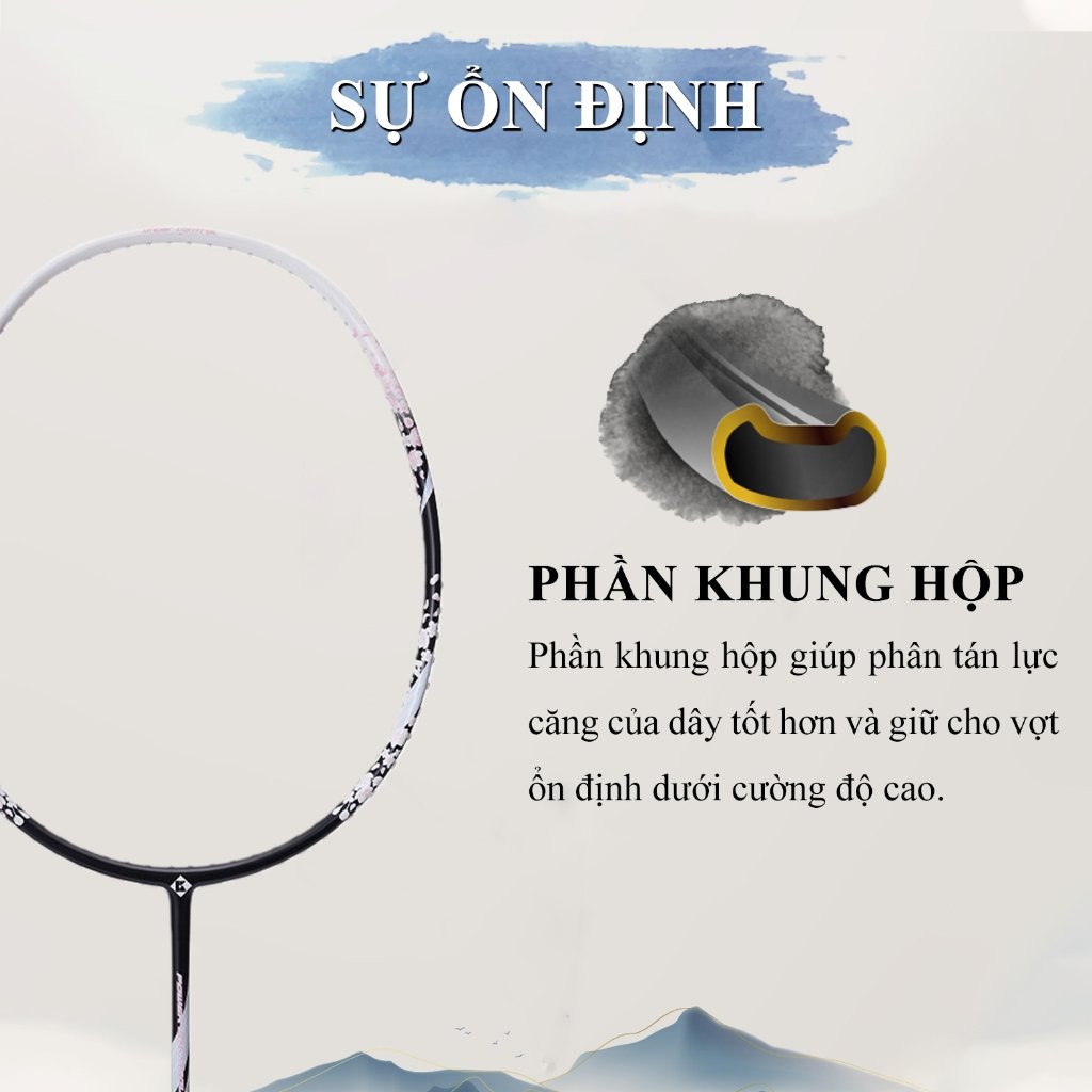 Vợt cầu lông Kumpoo BlackPink 4UG5 chính hãng - ảnh 4